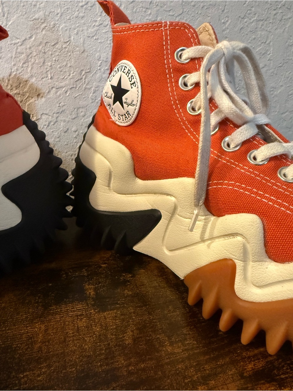 Converse Run Star Motion Platform High Color Mantra Orange Men's 6.5 Womens 8 - Picture 3 of 12